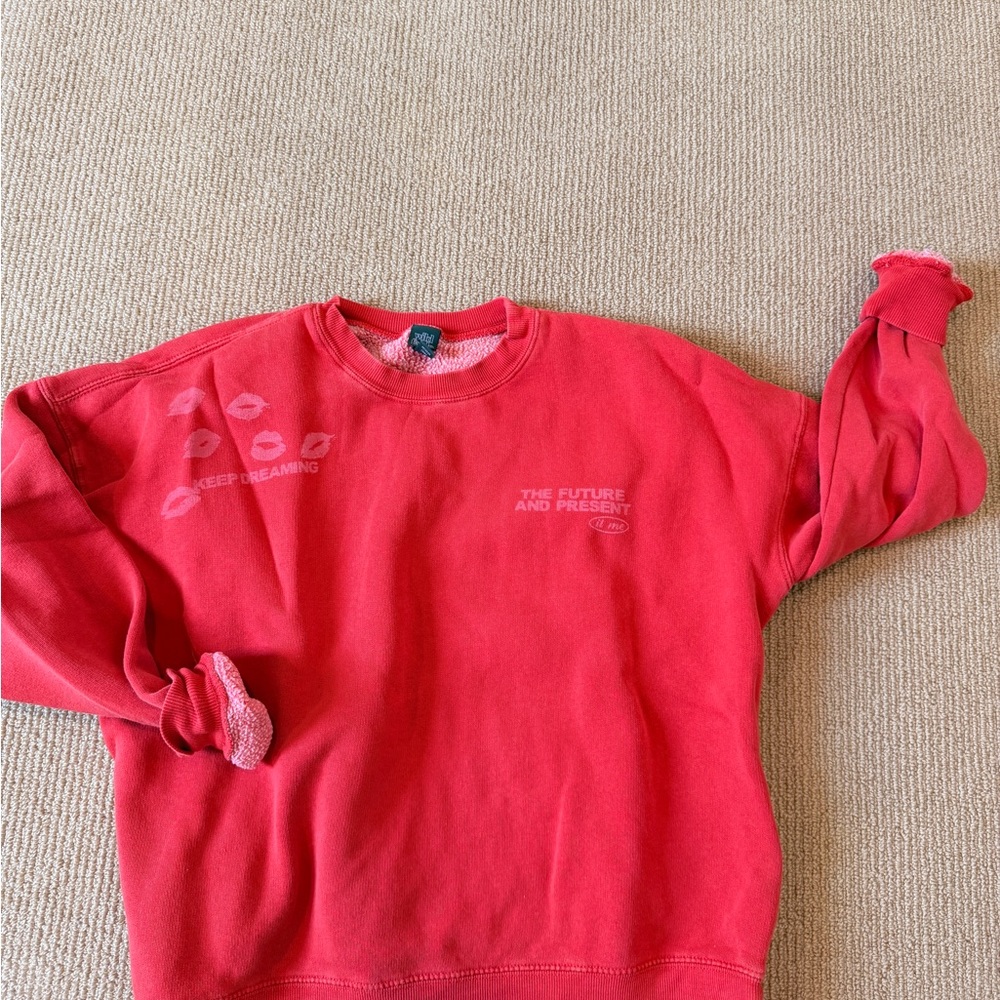 Wild Fable Red Sweatshirt